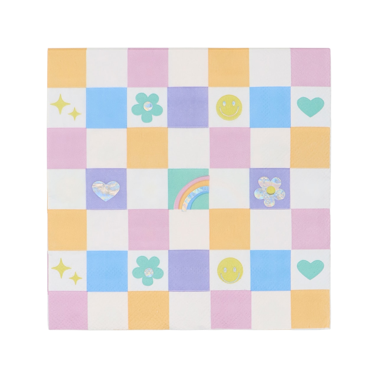 12 Packs: 20 ct. (240 total) Good Vibes Lunch Napkins by Celebrate It™